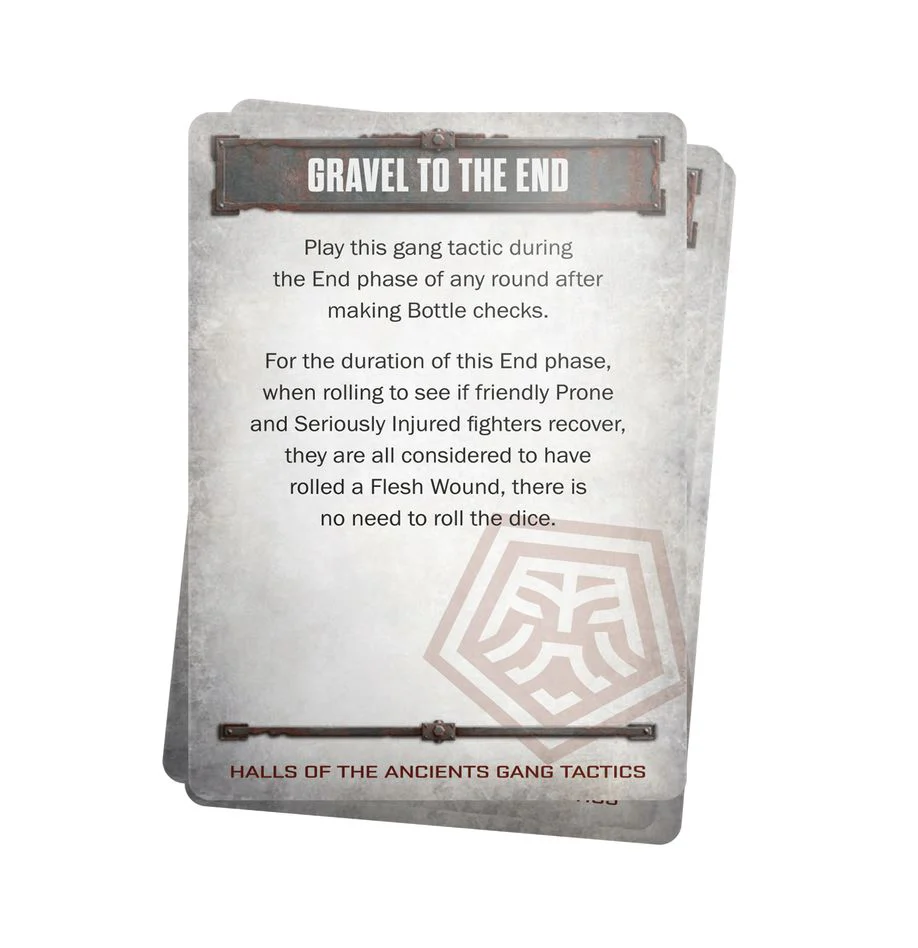Necromunda: Halls of the Ancients Gang Tactics Cards - Image 2