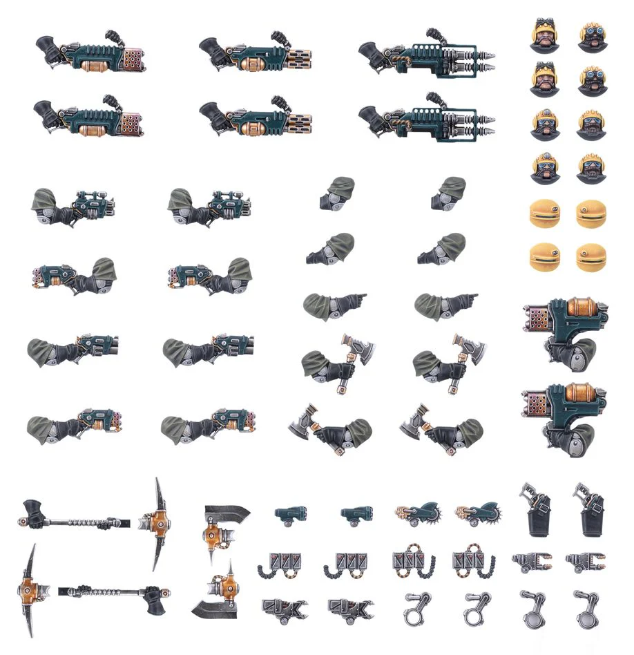 Necromunda: Ironhead Squat Prospectors Weapons & Upgrades - Image 2