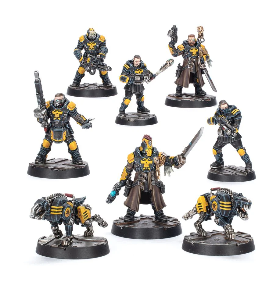 Necromunda: Palanite Enforcer Captains & Sergeants - Image 2