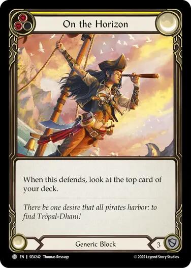 On the Horizon (Yellow) [SEA242] (High Seas)