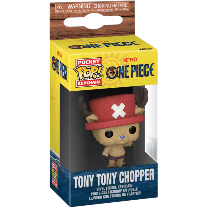 One Piece (2023) - Tony Tony Chopper Pocket Pop! Keychain