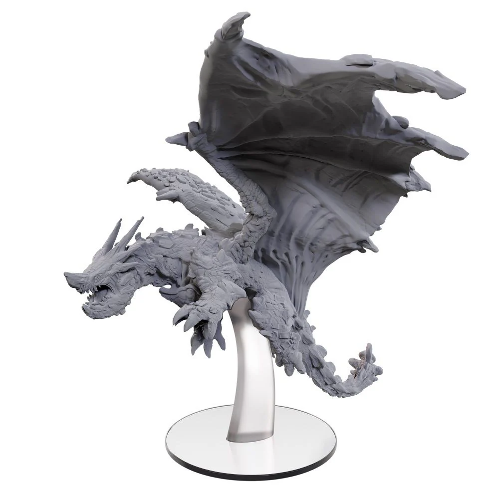 Pathfinder Battles: Adult Adamantine Dragon Unpainted Miniature