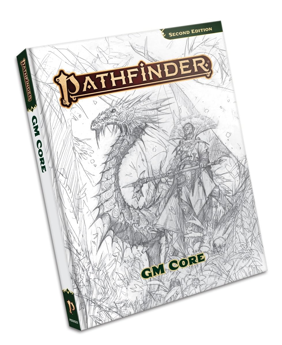 Pathfinder RPG: Pathfinder GM Core Sketch Cover