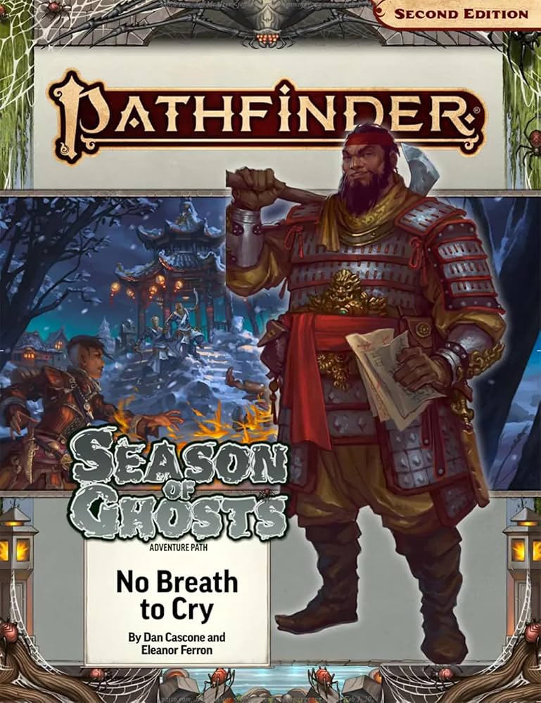 Pathfinder Second Edition - Adventure Path Season of Ghosts #3 No Breath to Cry
