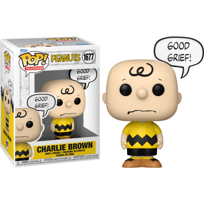 Charlie Brown "Good Grief" #1677 Peanuts Pop! Vinyl