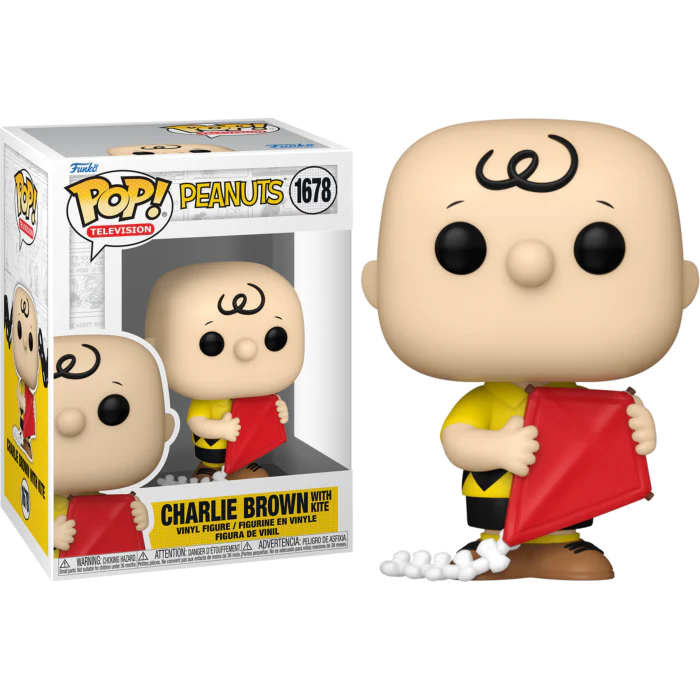 Charlie Brown with Kite #1678 Peanuts  Pop! Vinyl