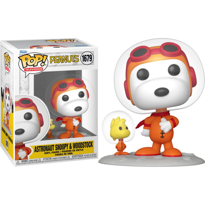 Astronaut Snoopy with Woodstock #1679 Peanuts Pop! Vinyl