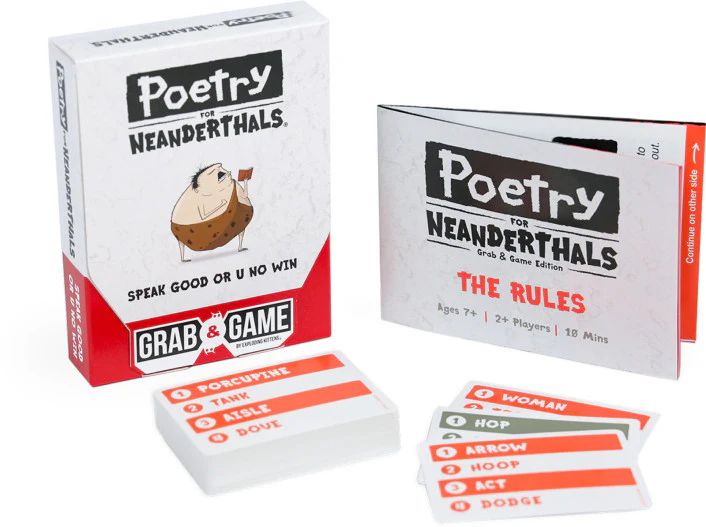 Poetry For Neanderthals - Grab & Game (by Exploding Kittens) - Image 3