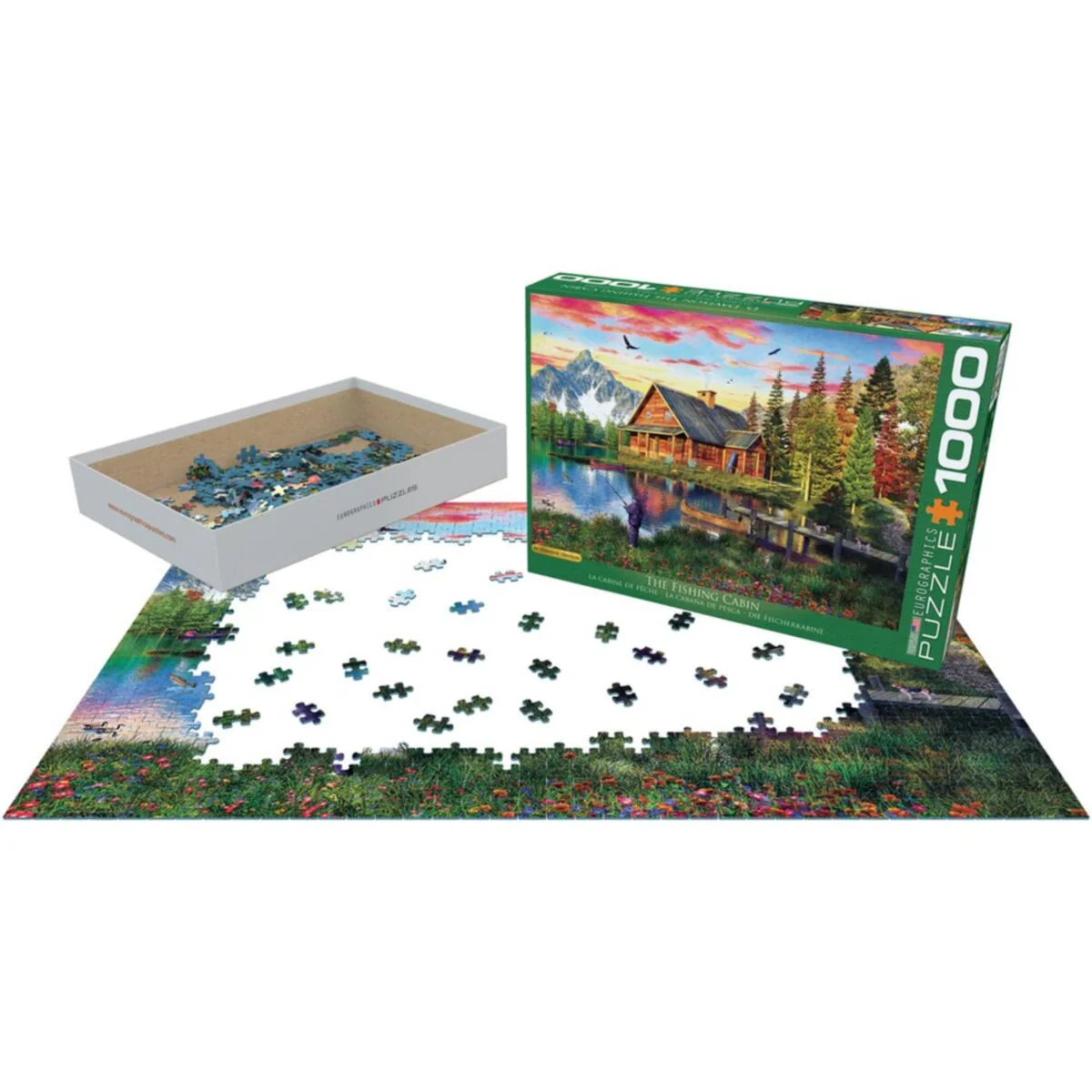 Puzzle - Eurographics - The Fishing Cabin 1000pc - Image 2