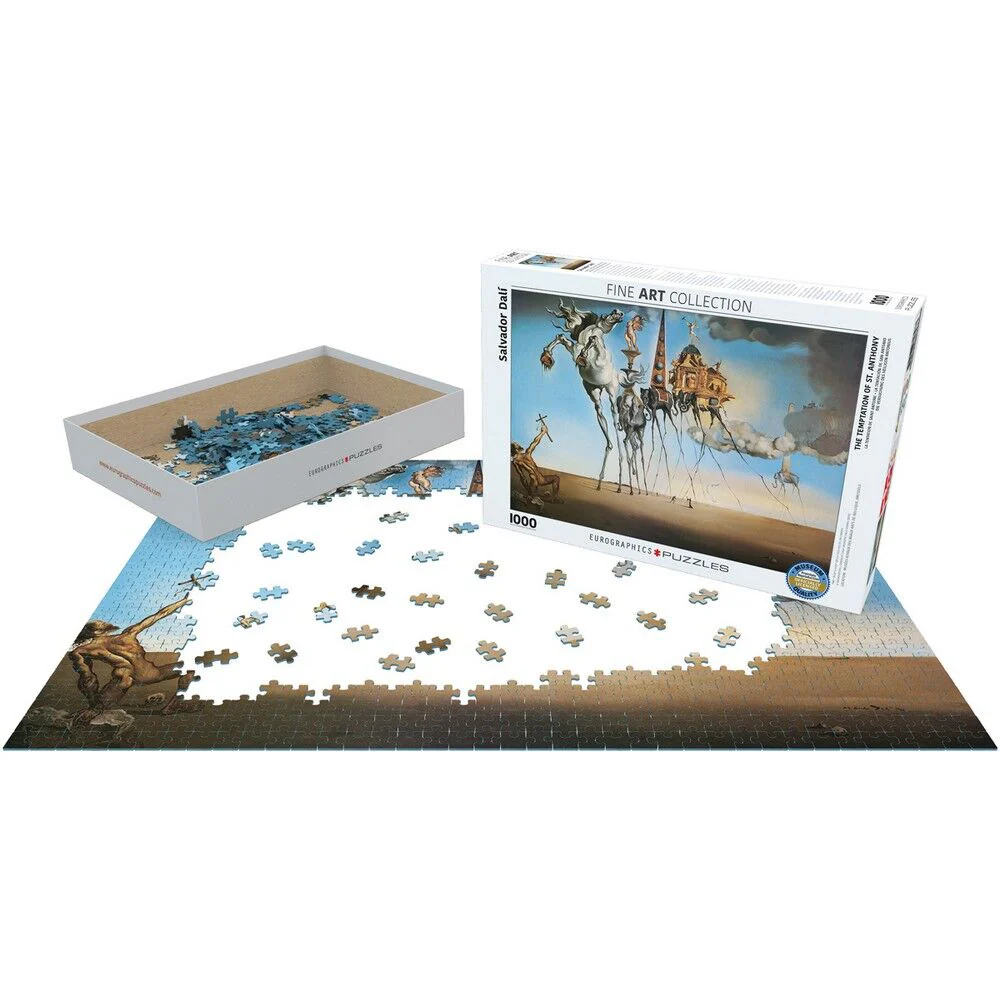 Puzzle - Eurographics - The Temptation of St. Anthony by Salvador Dali - Image 3