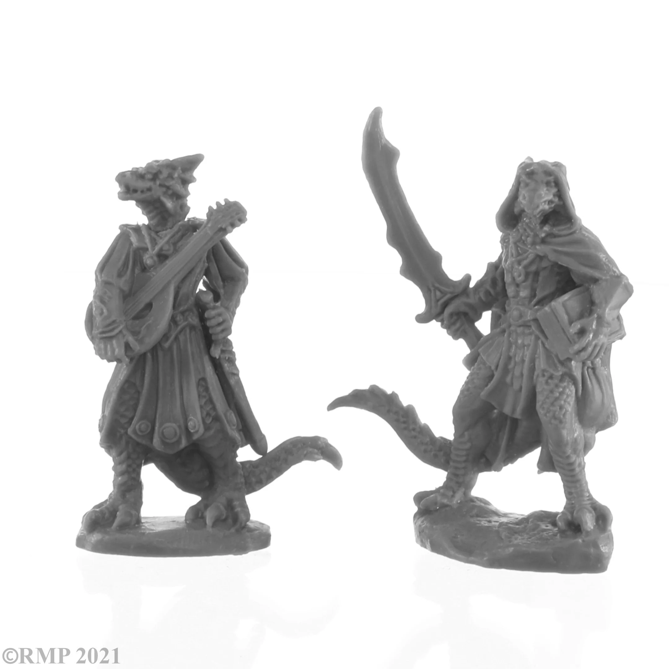 Reaper: Bones Black: Dragonfolk Bard and Thief
