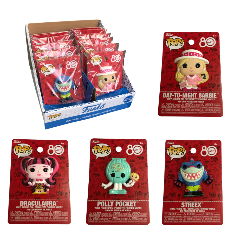 Retro Toys - Pop! PVC Pin Assortment