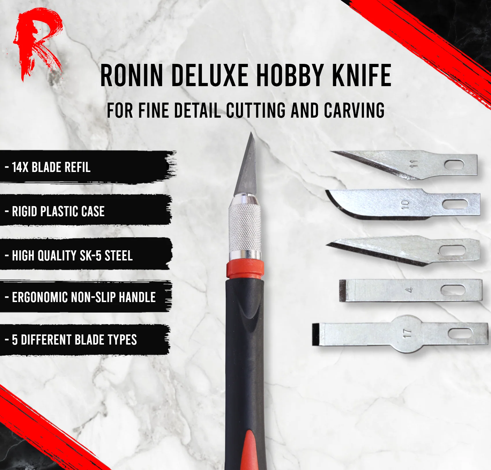 Ronin Games Tools - Deluxe Hobby Knife - Image 3