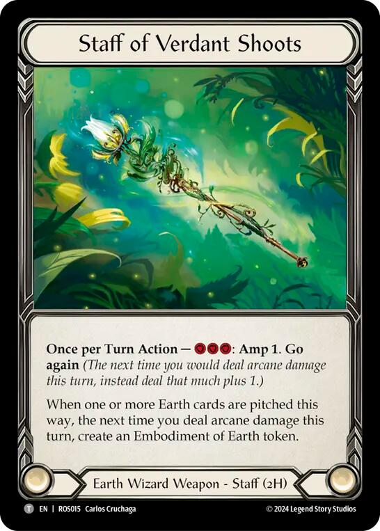 Rotwood Reaper // Staff of Verdant Shoots [ROS003] (Rosetta) - Image 2