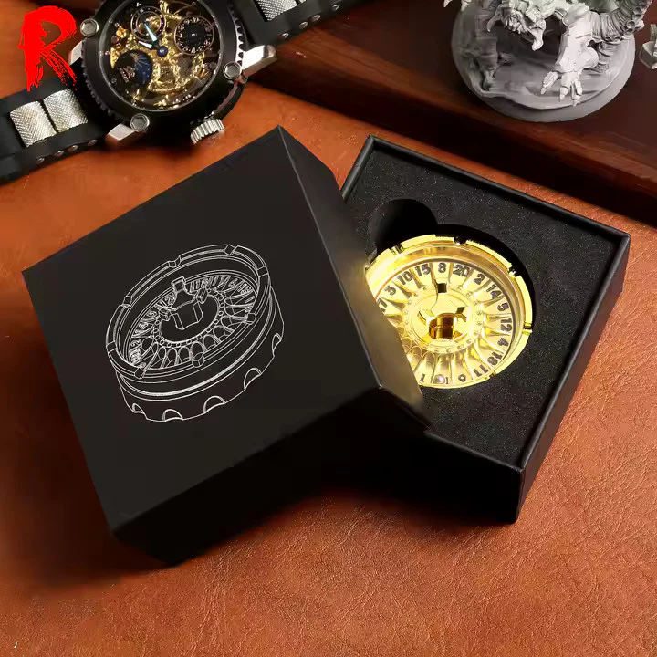 Roulette Dice - Gold with Black Writing - Ronin Games Dice - Image 2