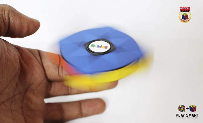 Rubiks Spin Block Orange - Image 3