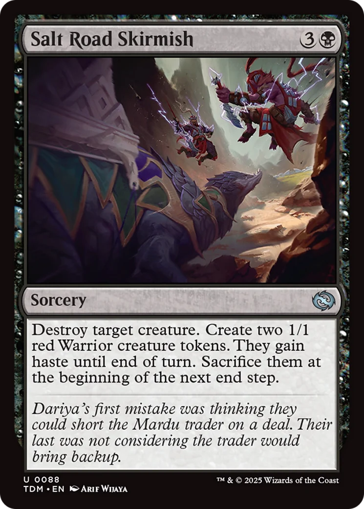 Salt Road Skirmish [Tarkir: Dragonstorm]