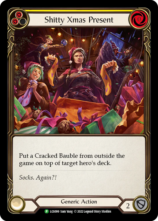 Shitty Xmas Present [LGS099] (Promo)  Rainbow Foil