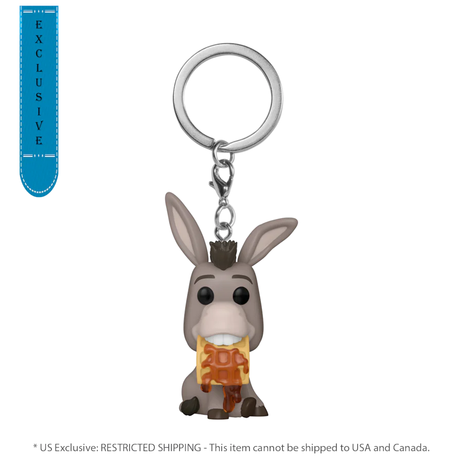 Shrek - Donkey DreamWorks 30th Anniversary US Exclusive Pop! Keychain - Image 2