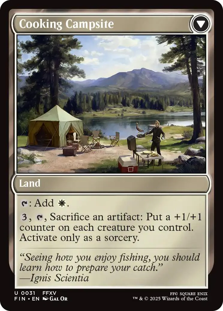 Sidequest: Catch a Fish // Cooking Campsite [FINAL FANTASY] - Image 2