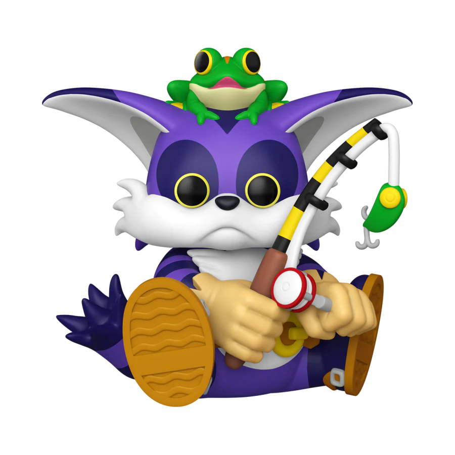 Sonic The Hedgehog #1058 - Big the Cat with Froggy 6" Pop! Vinyl - Image 2