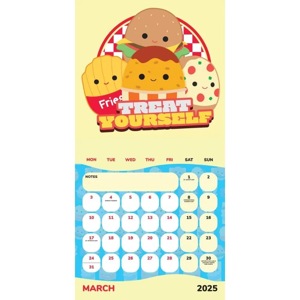Squishmallows - 2025 Square Wall Calendar - Image 2