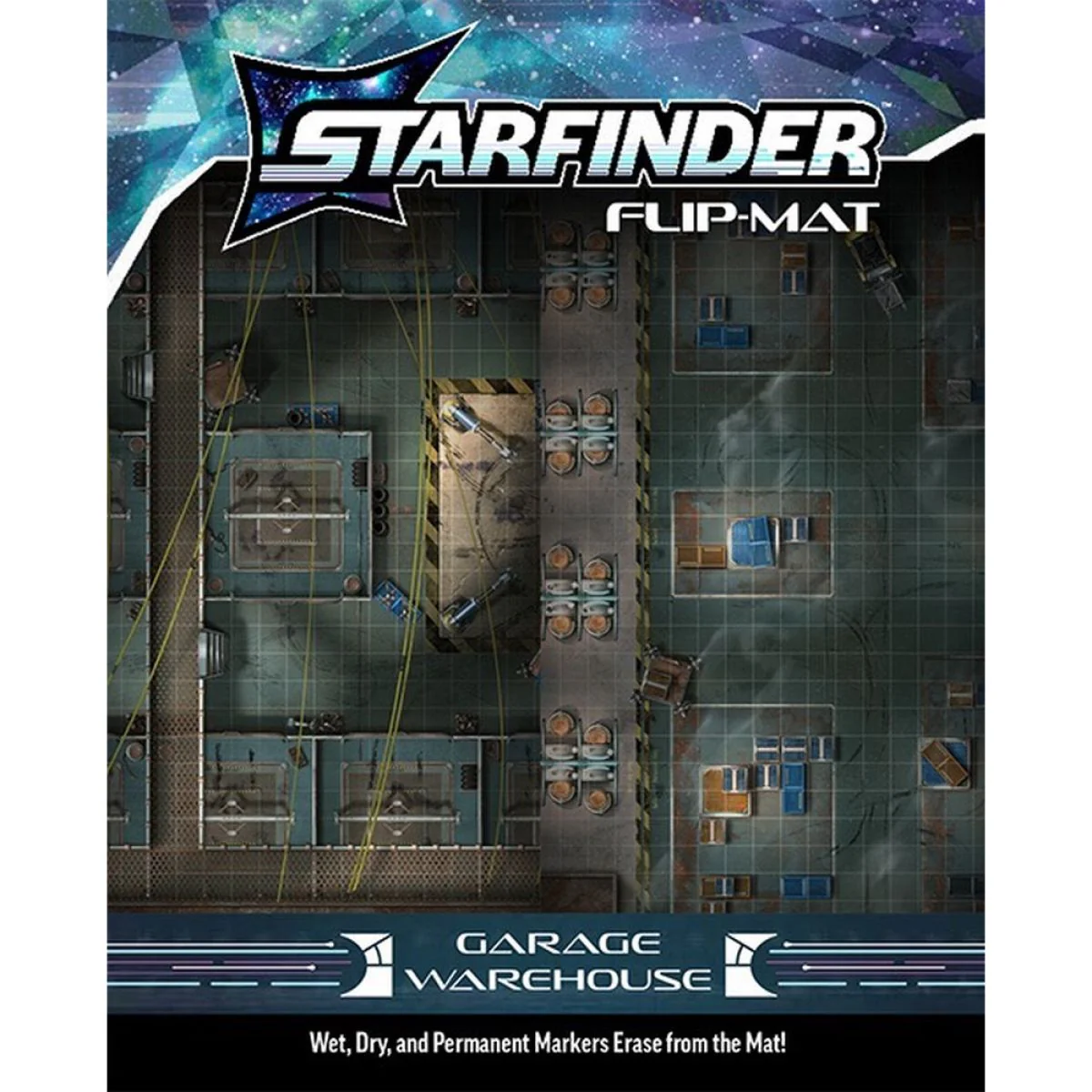 Starfinder Maps: Starfinder Flip-Mat: Garage Warehouse