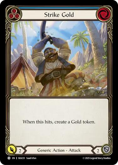 Strike Gold (Blue) [SEA231] (High Seas)