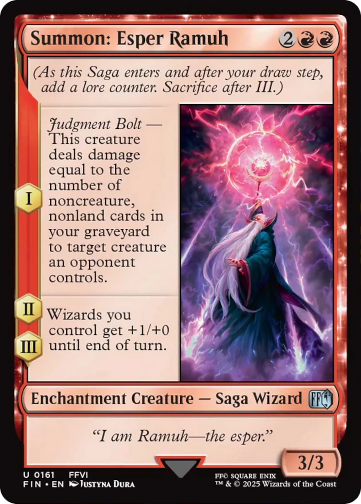 Summon: Esper Ramuh [FINAL FANTASY]