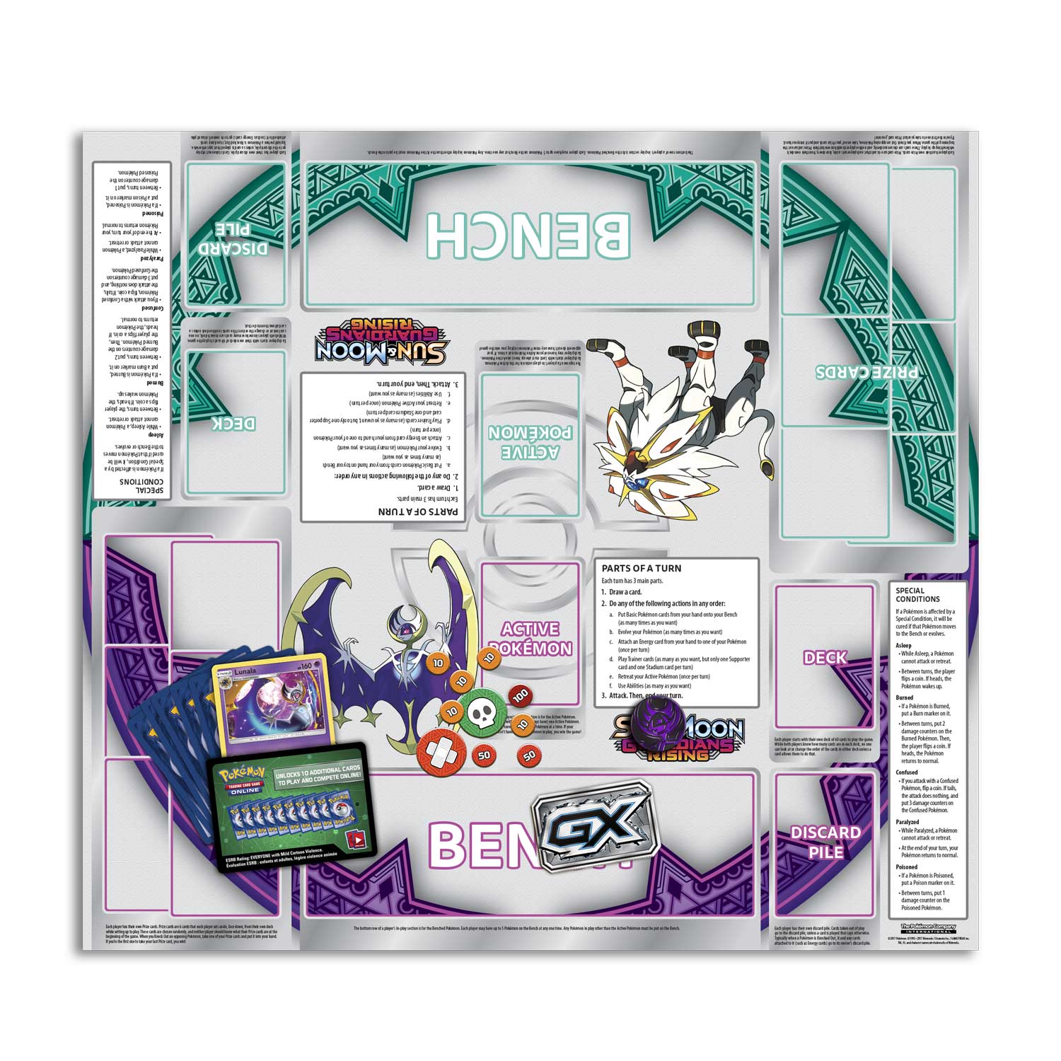 Sun & Moon: Guardians Rising - Theme Deck (Hidden Moon) - Image 4