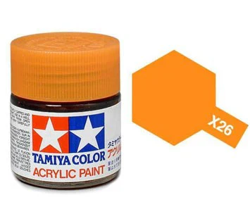 Tamiya X-26 Acrylic Clear Orange (Gloss)