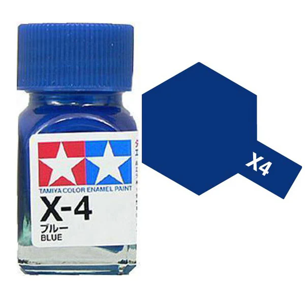 Tamiya X-4 Blue Enamel