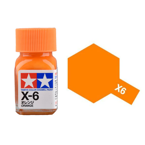 Tamiya X-6 Orange Enamel