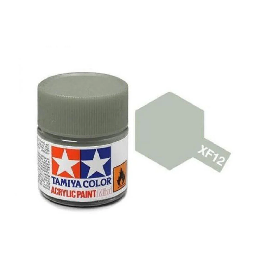 Tamiya XF-12 Acrylic Mini J.N. Grey (Flat)