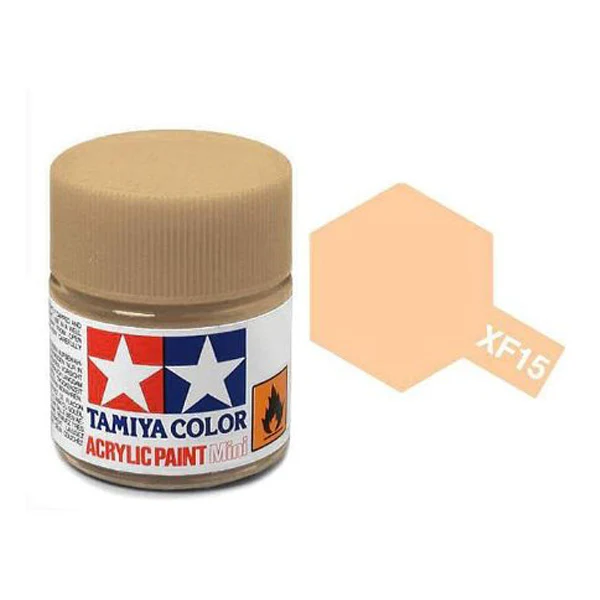 Tamiya XF-15 Acrylic Mini Flat Flesh