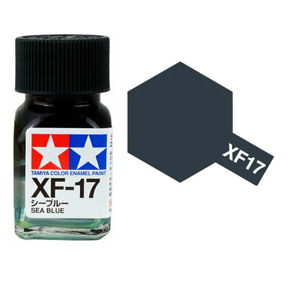 Tamiya XF-17 Sea Blue Enamel