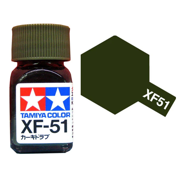 Tamiya XF-51 Khaki Drab Enamel