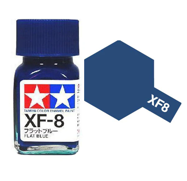 Tamiya XF-8 Flat Blue Enamel