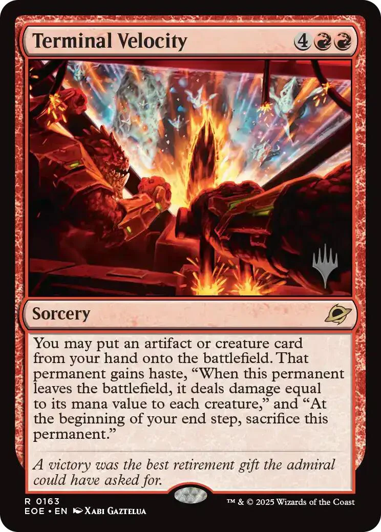Terminal Velocity (Promo Pack) [Edge of Eternities Promo Pack]