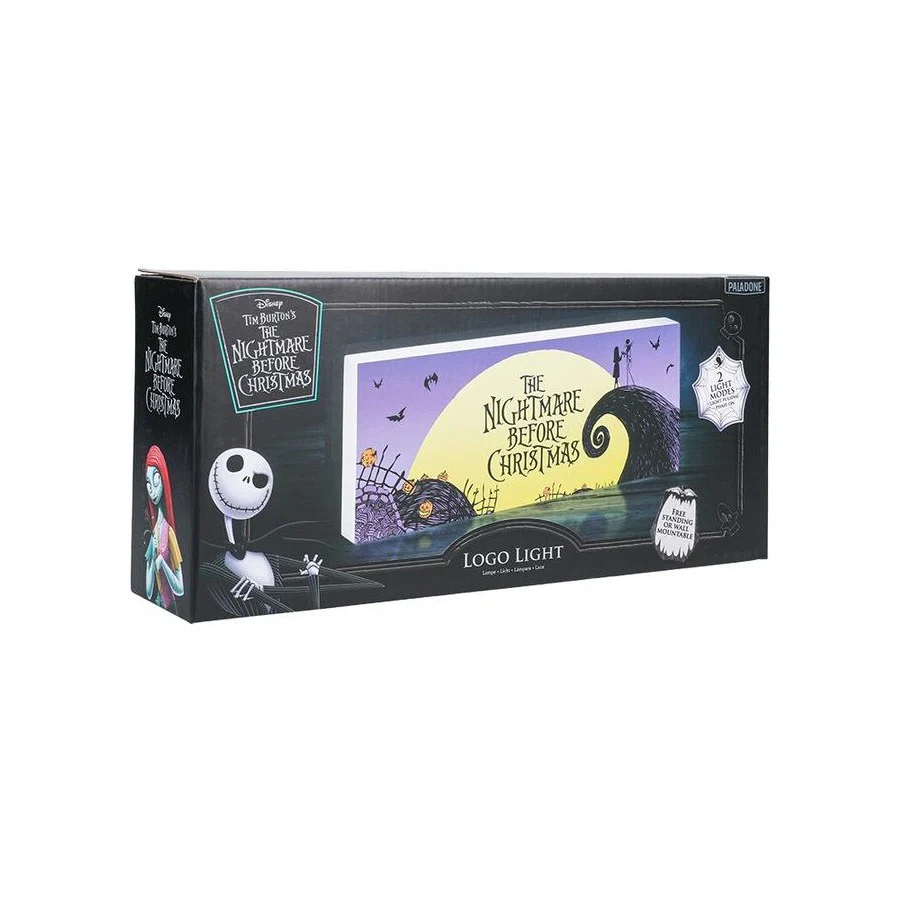 The Nightmare Before Christmas Logo Lamp