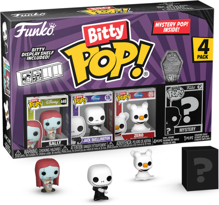 The Nightmare Before Christmas - Sally Bitty Pop! 4-Pack