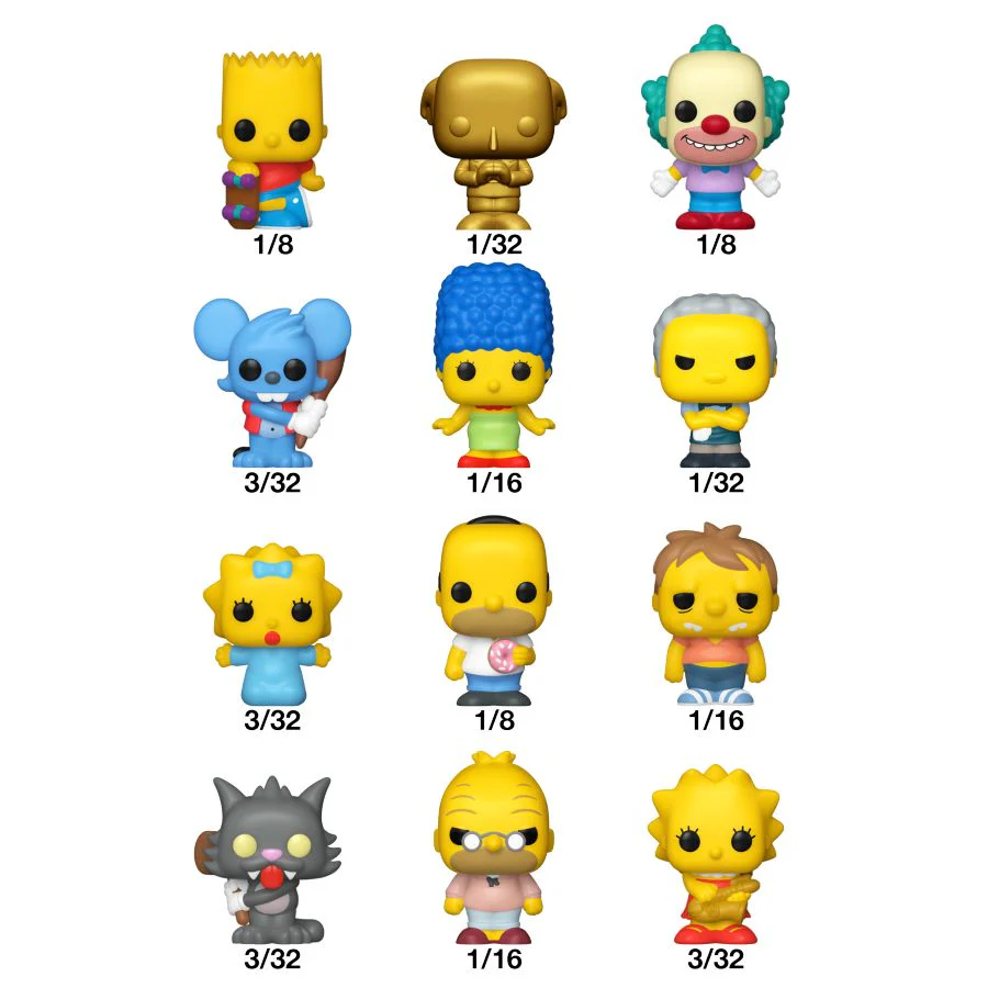 The Simpsons - Bitty Pop! Blind Bag Assortment - Image 2