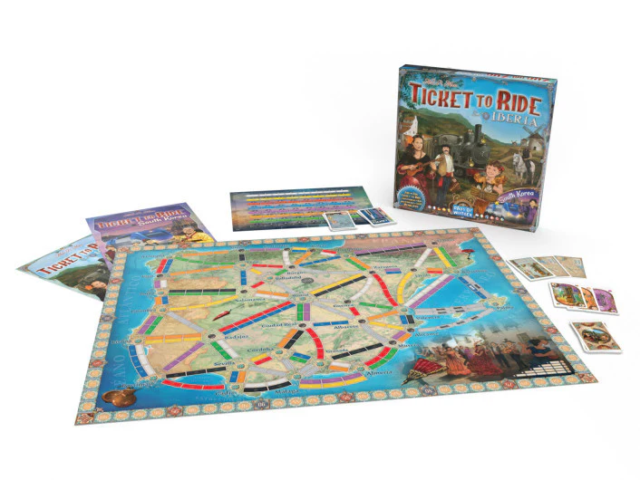 Ticket to Ride Map Collection Volume 8 Iberia & South Korea - Image 2