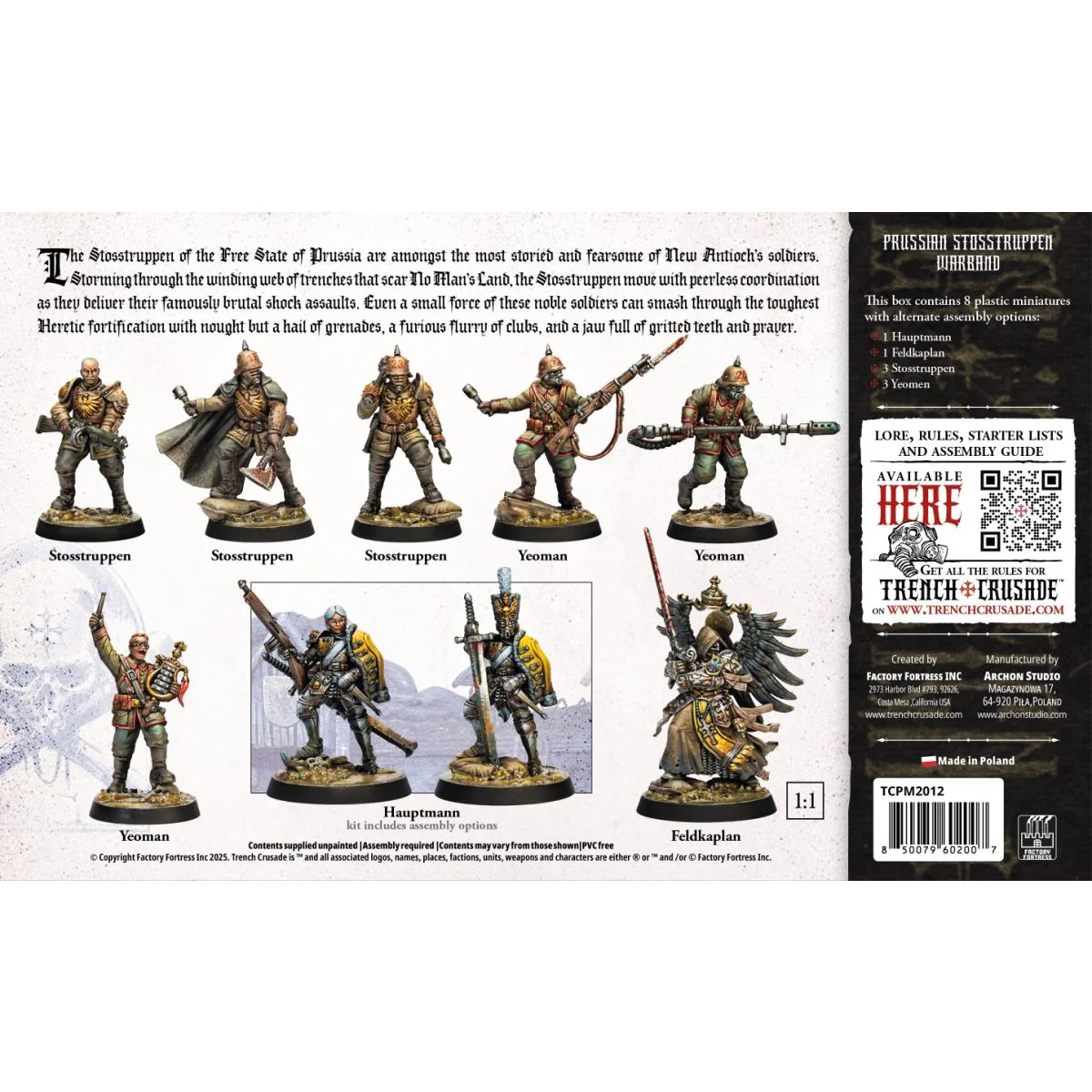 Trench Crusade: Prussian Stosstruppen Warband - Image 2