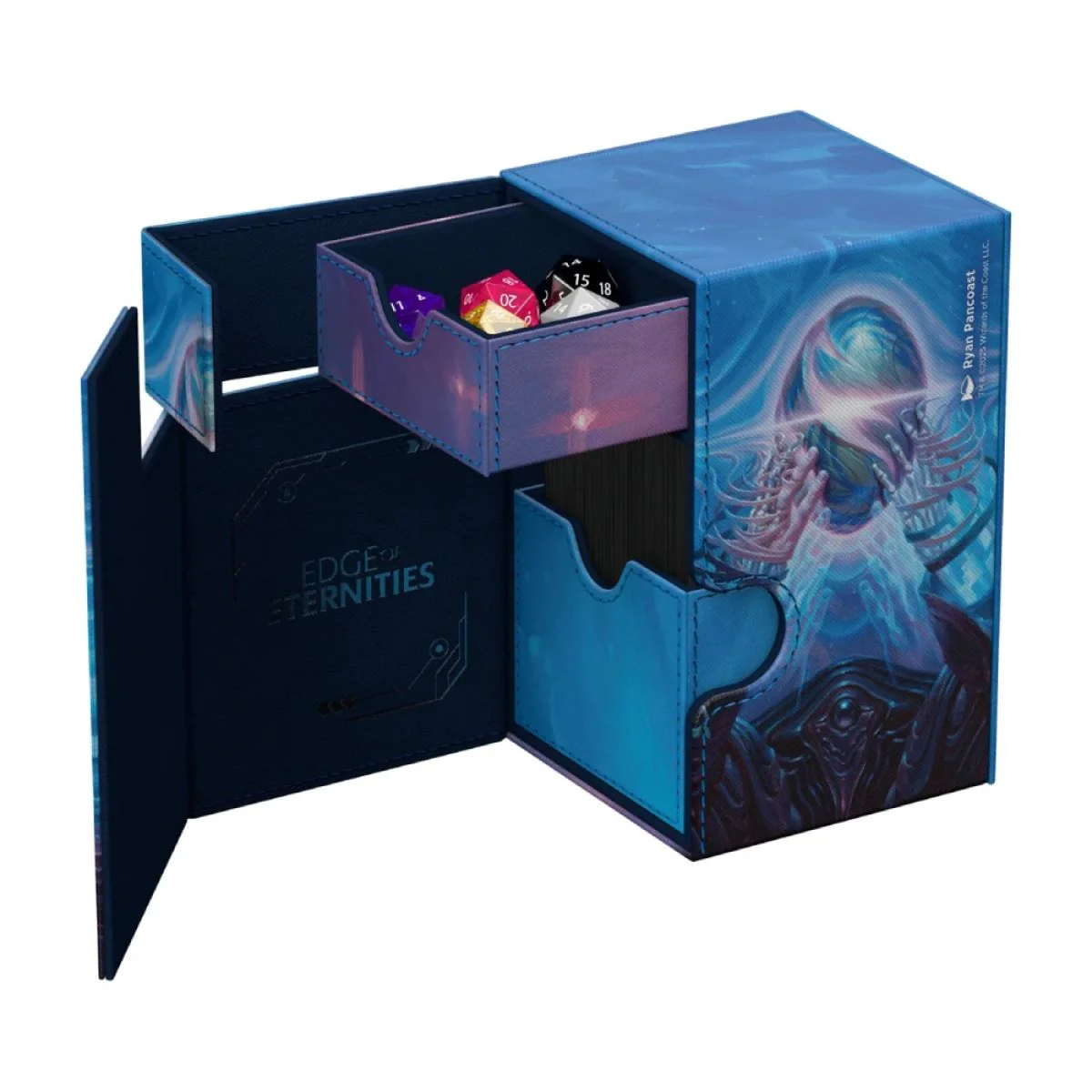 Ultimate Guard: Deck Box – XenoSkin Flip'n'Tray 100+ – MTG: Edge of Eternities – The Endstone - Image 2