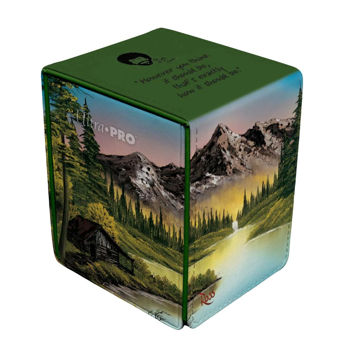 Ultra Pro: Bob Ross Mountain Retreat Alcove Flip