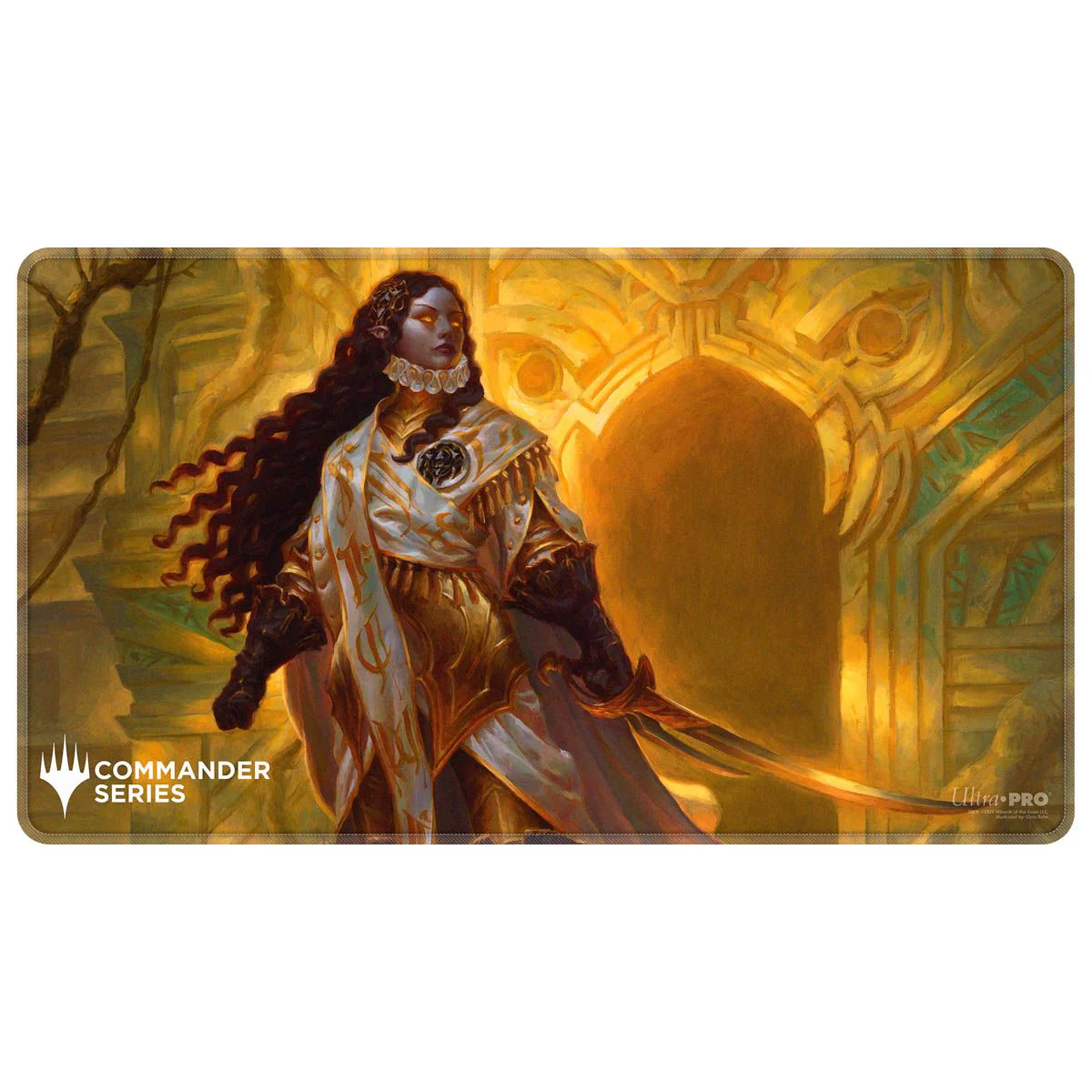 Ultra Pro: Commander Series - Release 8 - Stitched Edge Playmat Elenda the Dusk Rose MtG