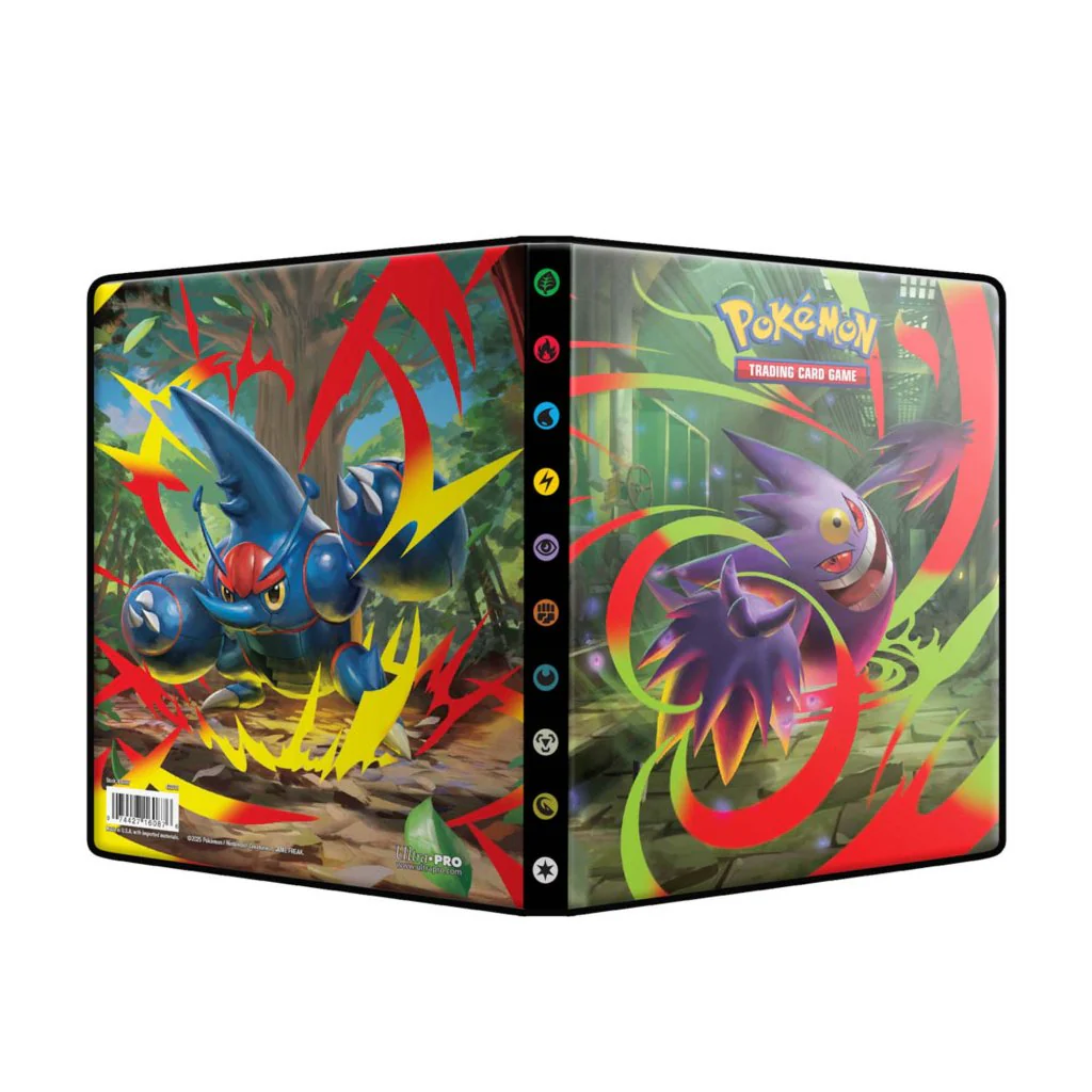Ultra Pro Pokemon Mega Evolution Phantasmal Flames 4-Pocket Portfolio - Image 2