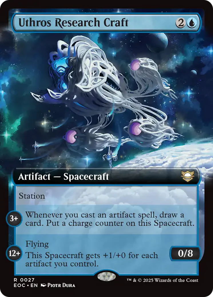 Uthros Research Craft (Extended Art) [Edge of Eternities Commander]