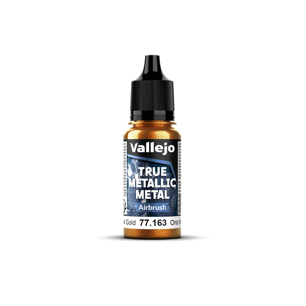 Vallejo - True Metallic Metal - Airbrush - Imperial Gold 18ml